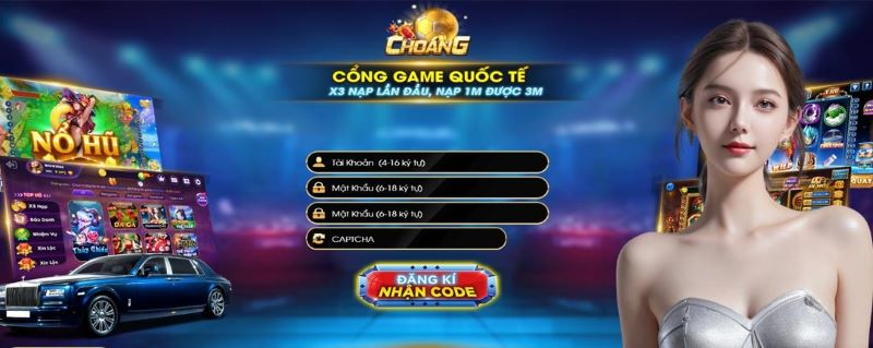 Hướng dẫn cách đăng nhập tài khoản tại cổng game Choáng Club