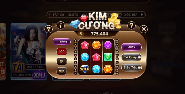 Giới thiệu về mini game kim cương Choáng Club